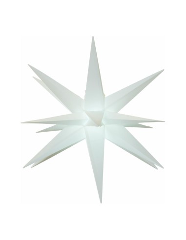 Estrella de Navidad 3D para la decoración de centros comerciales calles y tiendas