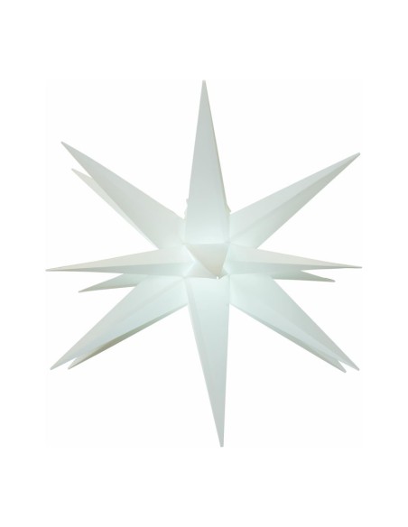 Estrella de Navidad 3D para la decoración de centros comerciales calles y tiendas