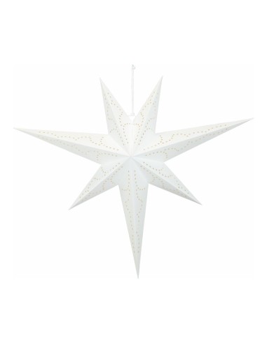 Estrella plegable de 7 puntas para la decoración de centros comerciales calles y tiendas