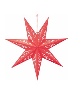 Estrella plegable de 7 puntas para la decoración de centros comerciales calles y tiendas