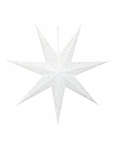 Estrella plegable de 7 puntas para la decoración de centros comerciales calles y tiendas