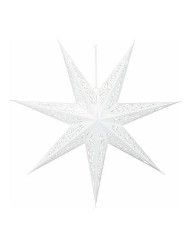Estrella plegable de 7 puntas para la decoración de centros comerciales calles y tiendas