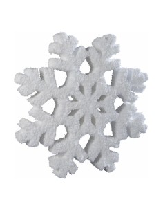 Copo de nieve Para escaparates de invierno en tiendas y centros comerciales