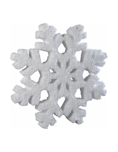 Copo de nieve Para escaparates de invierno en tiendas y centros comerciales