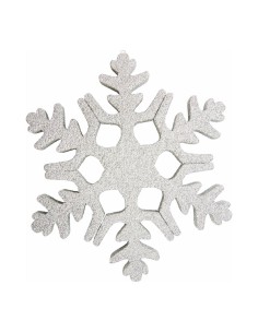 Copo de nieve Para escaparates de invierno en tiendas y centros comerciales