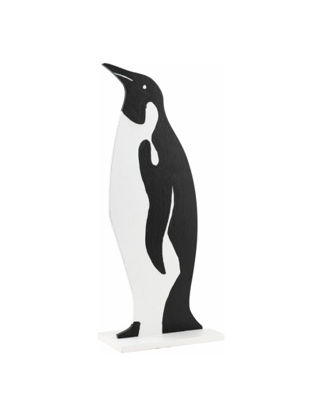 Pingüino para decoración de escaparates en invierno