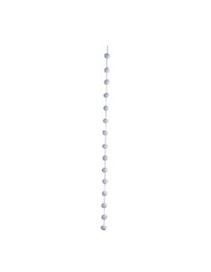 Cadena de bolas de nieve para la decoración de centros comerciales calles y tiendas