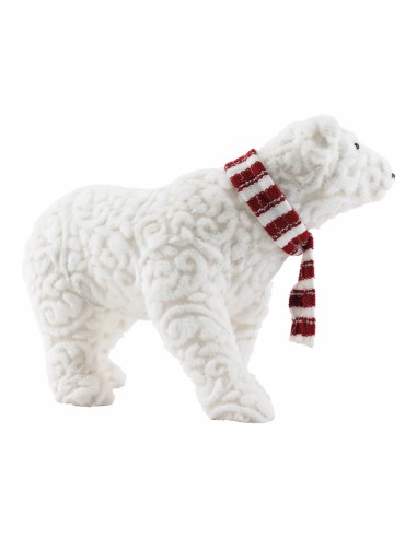Oso polar para decoración de escaparates en invierno
