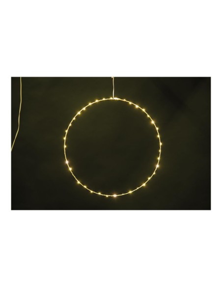Circulo de luz para la decoración en navidad fachadas calles centros comerciales tiendas