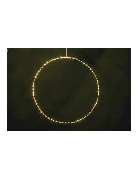 Circulo de luz para la decoración en navidad fachadas calles centros comerciales tiendas
