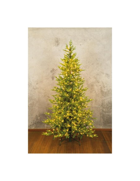 Abeto noble mezcla de pe/pvc para decorar escaparates y centros comerciales