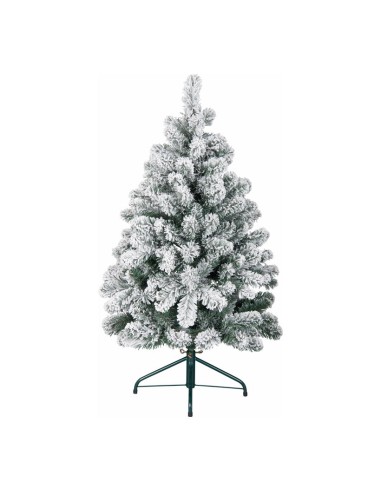 Abeto noble para la decoración de navidad con bolas y accesorios