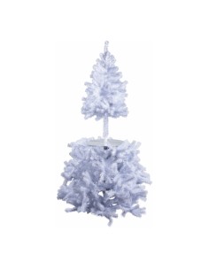Abeto noble para la decoración de navidad con bolas y accesorios