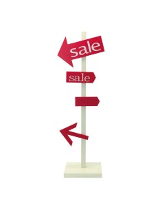 Venta-señal para la decoración en época de rebajas para escaparates tiendas