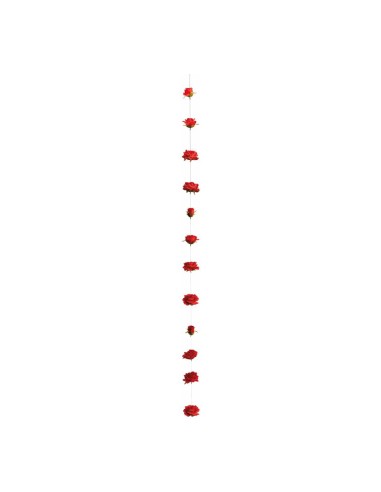 Guirnalda de rosas para la decoración del día de los enamorados en centros comerciales y tiendas