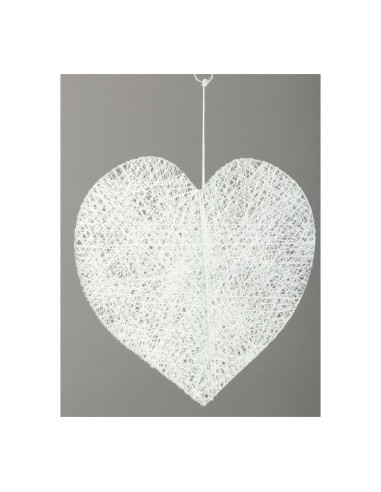 Corazón hilo trenzado para la decoración del día de los enamorados en centros comerciales tiendas