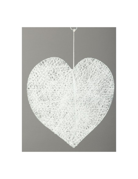 Corazón hilo trenzado para la decoración del día de los enamorados en centros comerciales tiendas