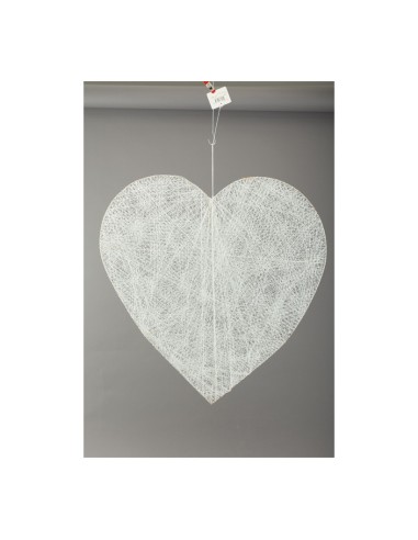 Corazón hilo trenzado para la decoración del día de los enamorados en centros comerciales tiendas