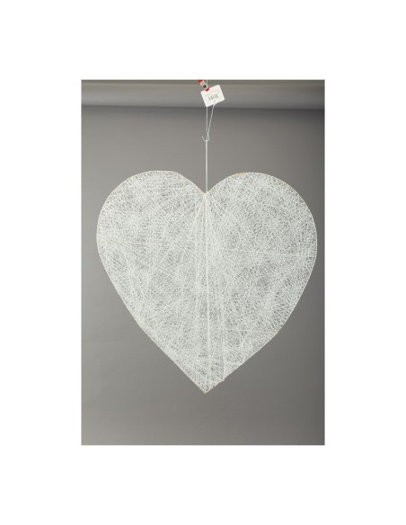 Corazón hilo trenzado para la decoración del día de los enamorados en centros comerciales tiendas