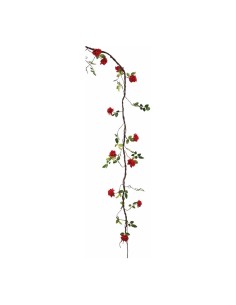 Guirnalda de rosas para la decoración del día de los enamorados en centros comerciales y tiendas