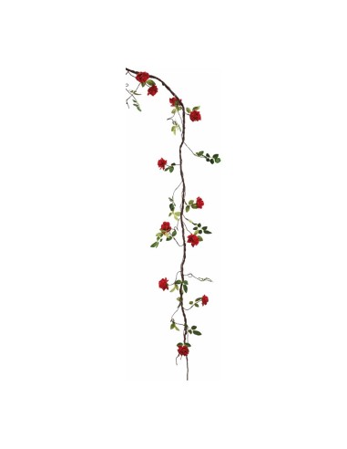 Guirnalda de rosas para la decoración del día de los enamorados en centros comerciales y tiendas