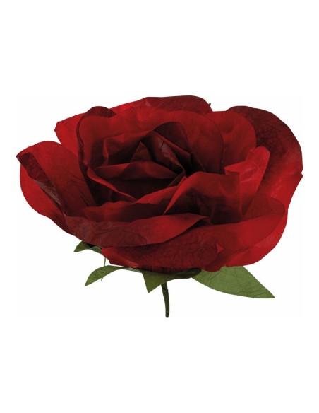 Cabeza de flor de rosa para la decoración del día de los enamorados en centros comerciales tiendas
