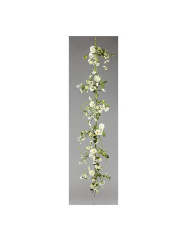 Guirnalda de flores para la decorar en primavera centros comerciales y escaparates