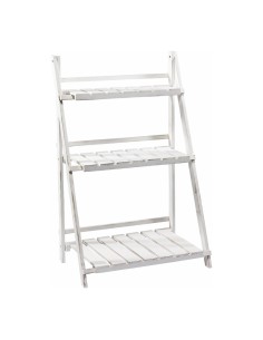 Estante de madera para la decorar en primavera centros comerciales y escaparates
