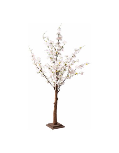 Cerezo en flor decorativo para escaparates de primavera en tiendas y centros comerciales