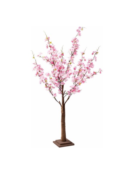 Cerezo en flor decorativo para escaparates de primavera en tiendas y centros comerciales
