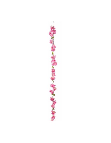 Guirnalda de flores de cerezo para escaparates de primavera en tiendas y centros comerciales