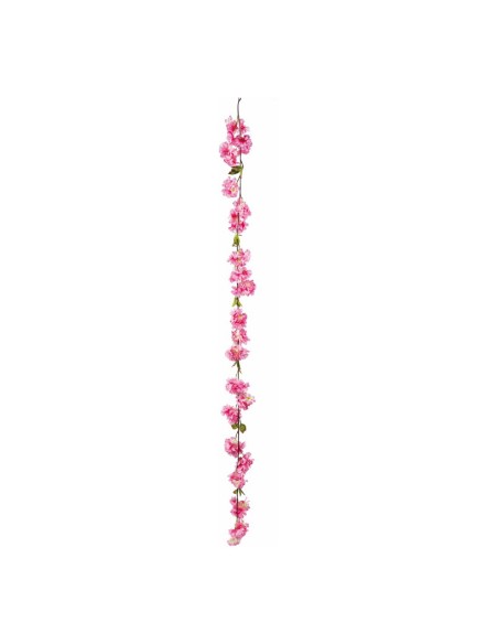 Guirnalda de flores de cerezo para escaparates de primavera en tiendas y centros comerciales