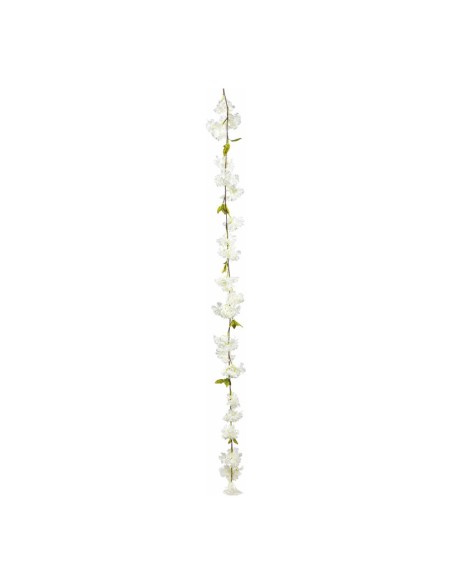 Guirnalda de flores de cerezo para escaparates de primavera en tiendas y centros comerciales