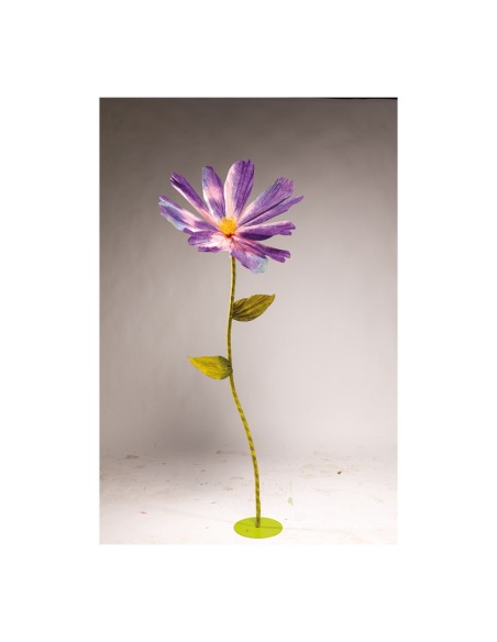 Cabeza flor de cosmos para escaparates de primavera en tiendas y centros comerciales