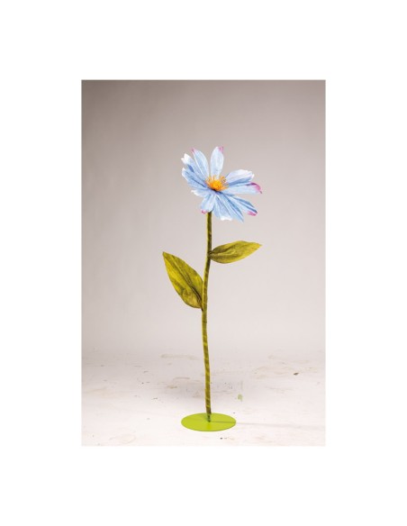 Cabeza flor de cosmos para escaparates de primavera en tiendas y centros comerciales