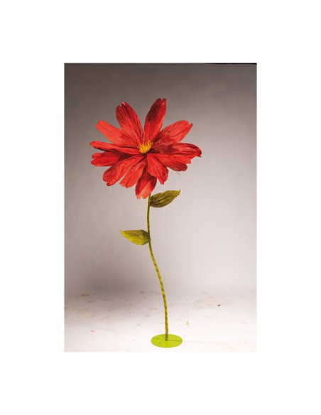 Cabeza de flor de cosmos para escaparates de primavera en tiendas y centros comerciales