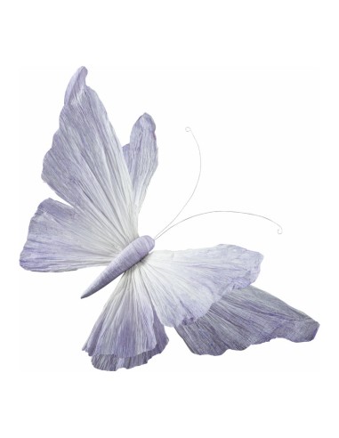 Mariposa con clip para escaparates de primavera en tiendas y centros comerciales