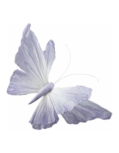 Mariposa con clip para escaparates de primavera en tiendas y centros comerciales