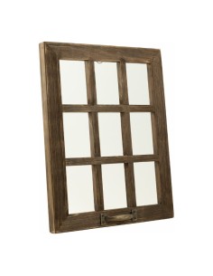 Ventana de madera para escaparates de pastelerías en pascua de semana santa