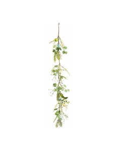Guirnalda de hojas de potos para la decorar en primavera centros comerciales y escaparates
