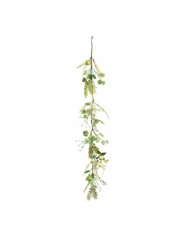 Guirnalda de hojas de potos para la decorar en primavera centros comerciales y escaparates