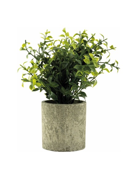 Planta en macetero para decorar con plantas y árboles artificiales en escaparates