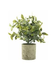 Planta en macetero para decorar con plantas y árboles artificiales en escaparates