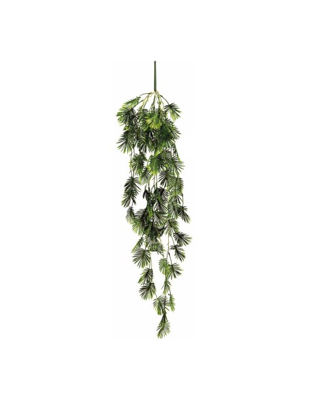 Planta de palma colgante para decorar con plantas y árboles artificiales en escaparates