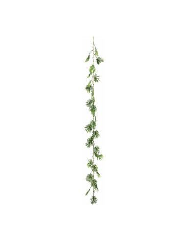 Guirnalda de hojas de palma para decorar con plantas artificiales en escaparates