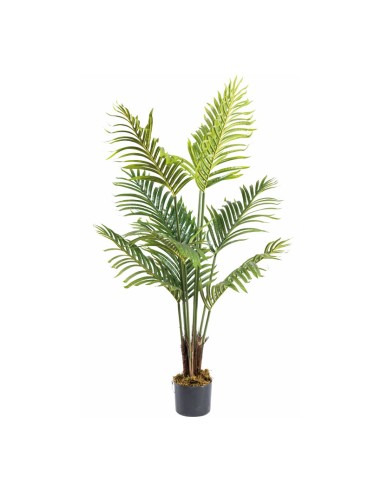 Planta de Palma con macetero para decorar con plantas y árboles artificiales en escaparates