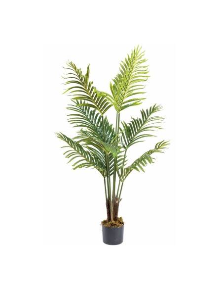 Planta de Palma con macetero para decorar con plantas y árboles artificiales en escaparates
