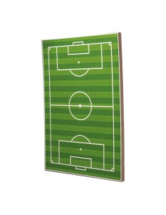 plano mural de campo de fútbol para decoración futbolística y deportes en escaparates