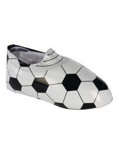 Zapatilla de fútbol para decoración futbolística y deportes en escaparates