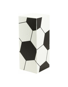 Expositor de pelota de fútbol para decoración futbolística y deportes en escaparates